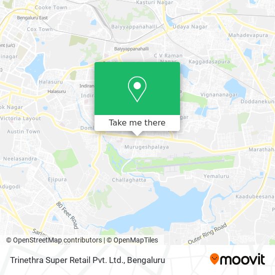 Trinethra Super Retail Pvt. Ltd. map