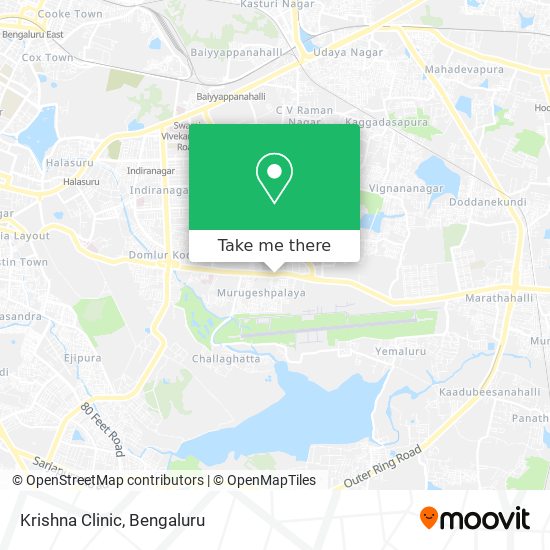 Krishna Clinic map