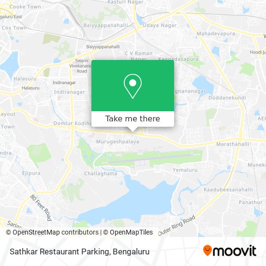 Sathkar Restaurant Parking map