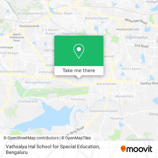 Vathsalya Hal School for Special Education map