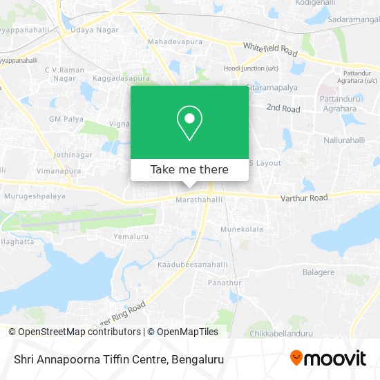 Shri Annapoorna Tiffin Centre map
