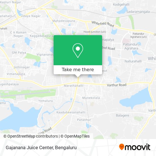 Gajanana Juice Center map