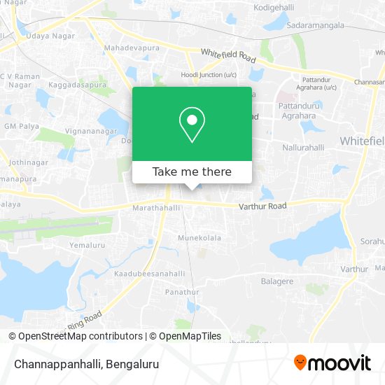 Channappanhalli map