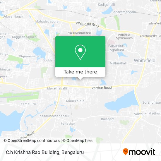 C.h Krishna Rao Building map