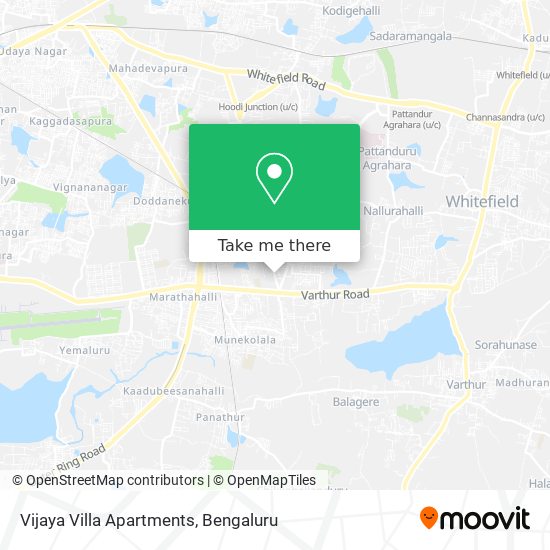 Vijaya Villa Apartments map