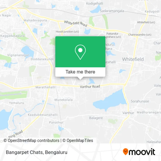 Bangarpet Chats map