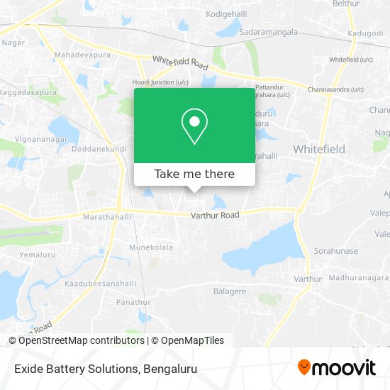Exide Battery Solutions map