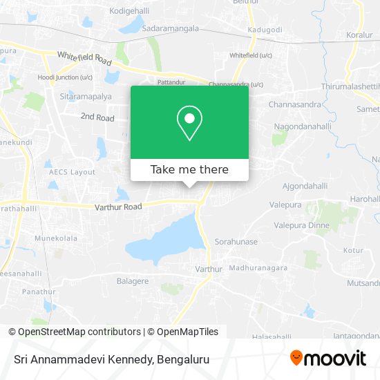 Sri Annammadevi Kennedy map