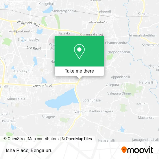 Isha Place map