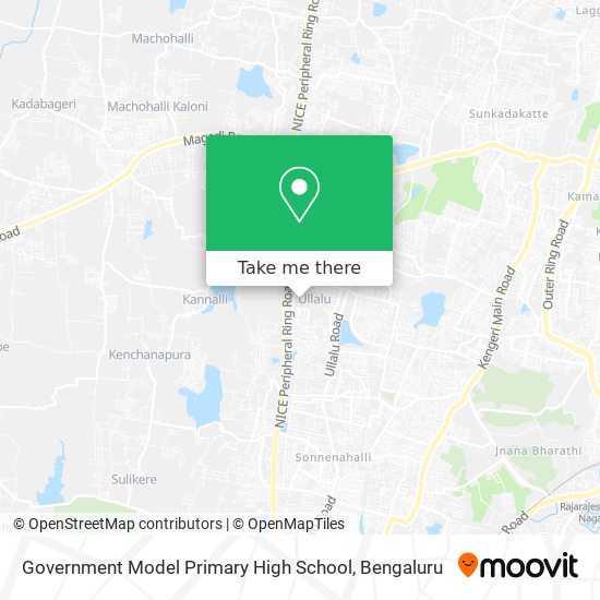 Government Model Primary High School map