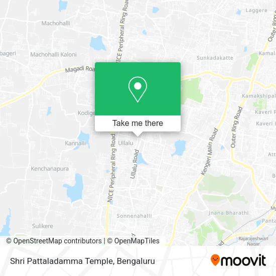 Shri Pattaladamma Temple map