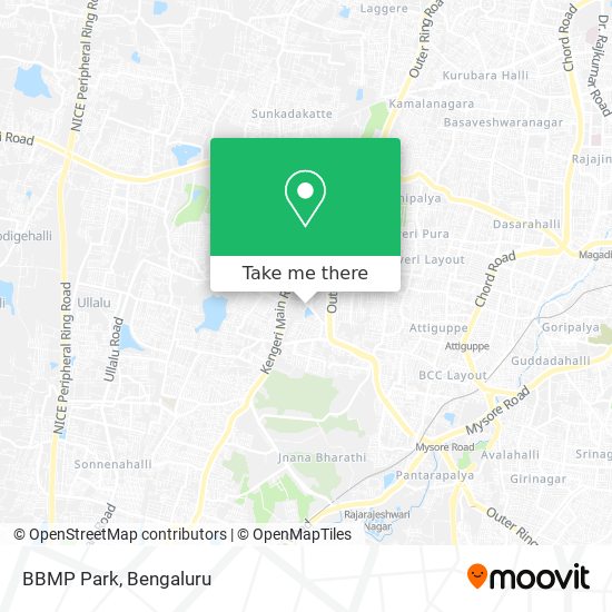 BBMP Park map