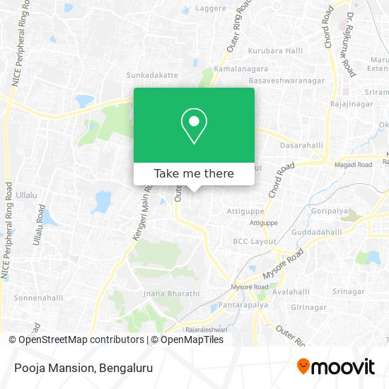 Pooja Mansion map
