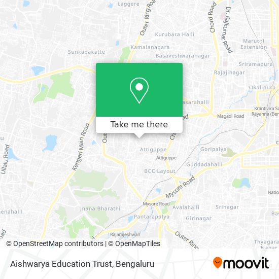 Aishwarya Education Trust map