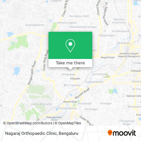 Nagaraj Orthopaedic Clinic map