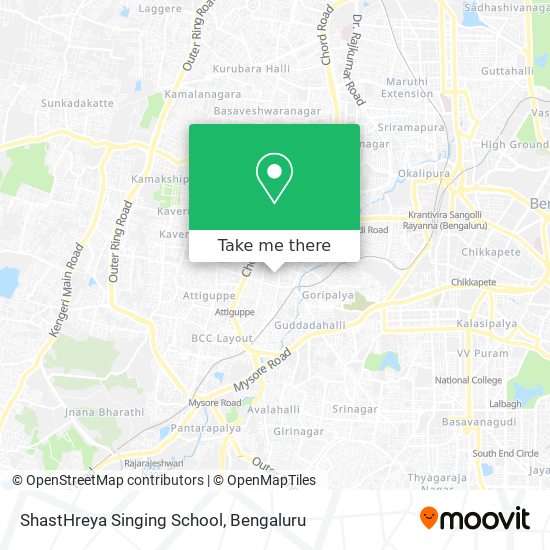 ShastHreya Singing School map