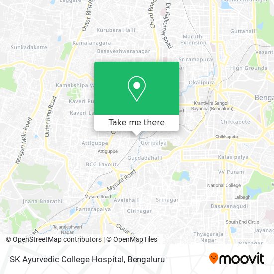 SK Ayurvedic College Hospital map
