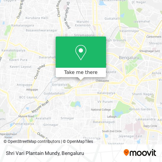 Shri Vari Plantain Mundy map