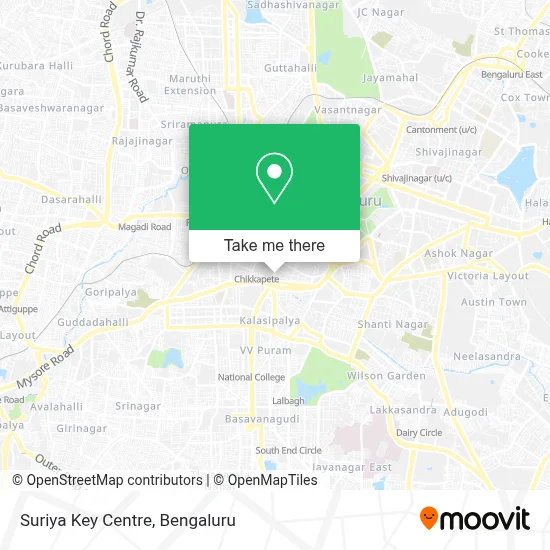 Suriya Key Centre map