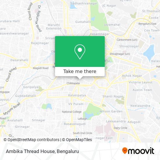 Ambika Thread House map