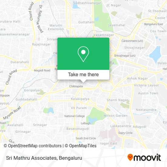 Sri Mathru Associates map