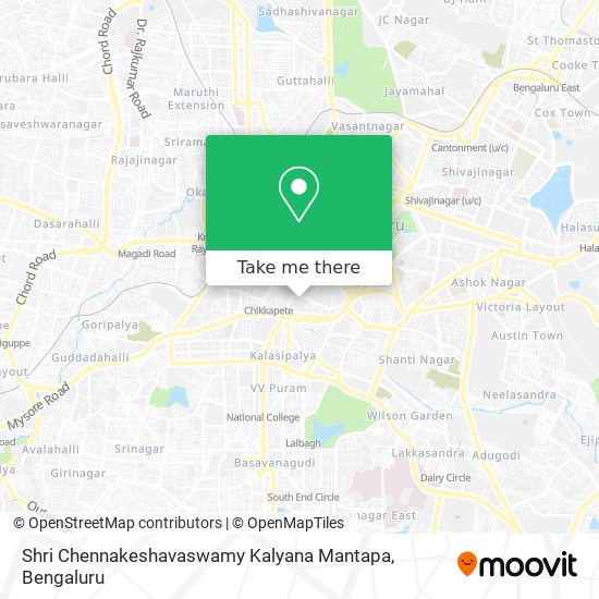 Shri Chennakeshavaswamy Kalyana Mantapa map