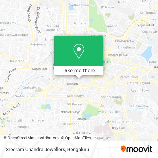 Sreeram Chandra Jewellers map