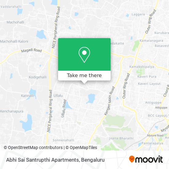 Abhi Sai Santrupthi Apartments map