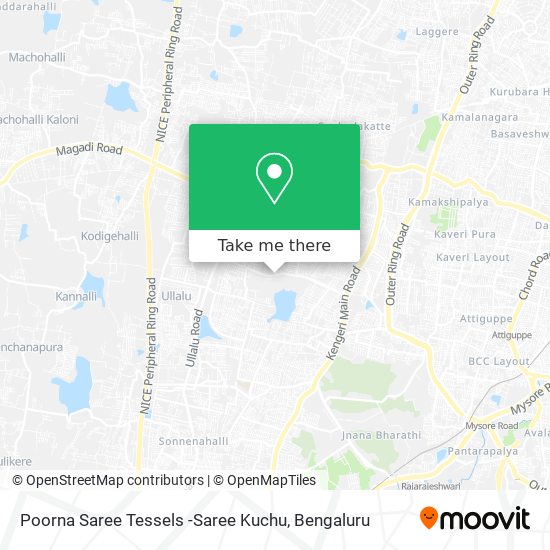 Poorna Saree Tessels -Saree Kuchu map