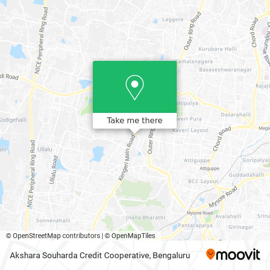 Akshara Souharda Credit Cooperative map