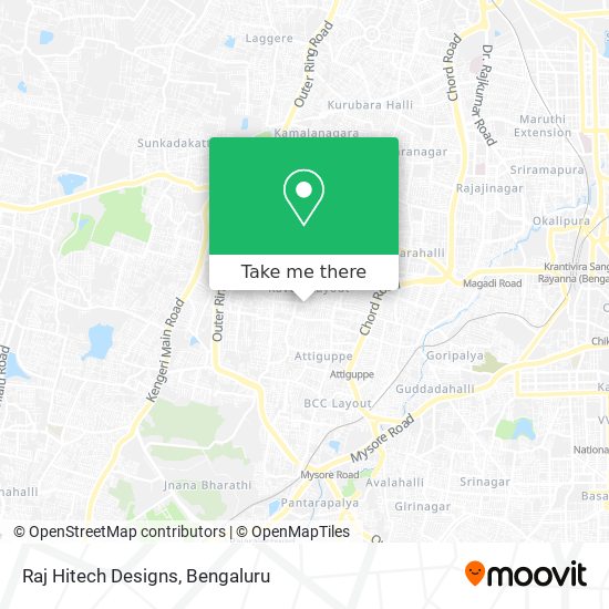 Raj Hitech Designs map