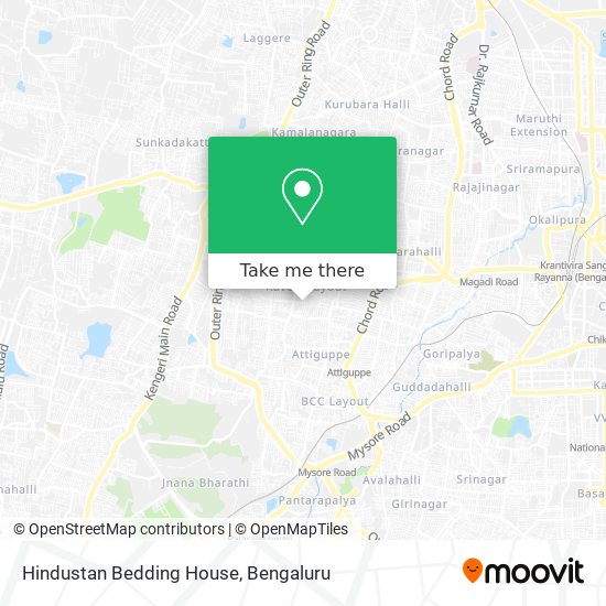 Hindustan Bedding House map