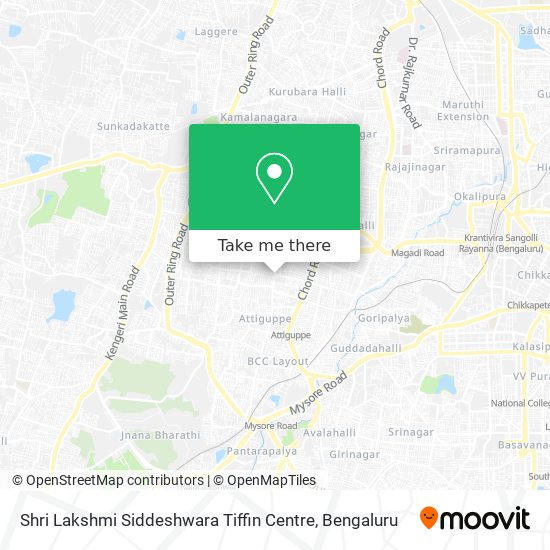 Shri Lakshmi Siddeshwara Tiffin Centre map