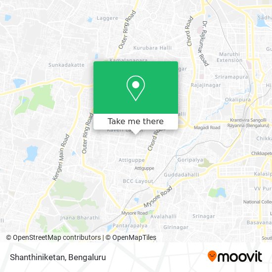 Shanthiniketan map