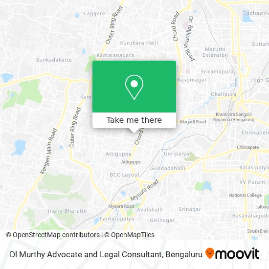 Dl Murthy Advocate and Legal Consultant map