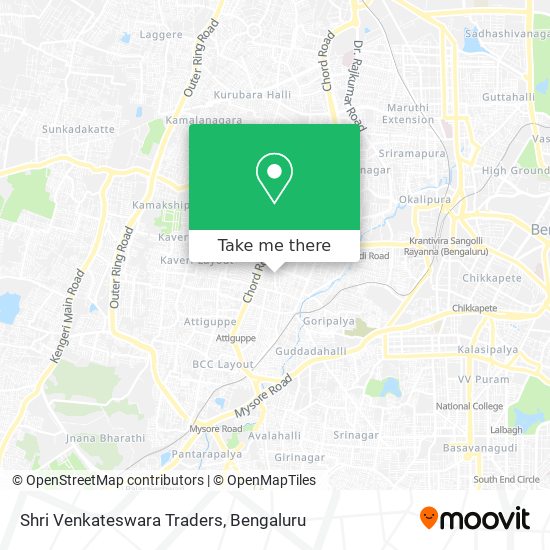 Shri Venkateswara Traders map