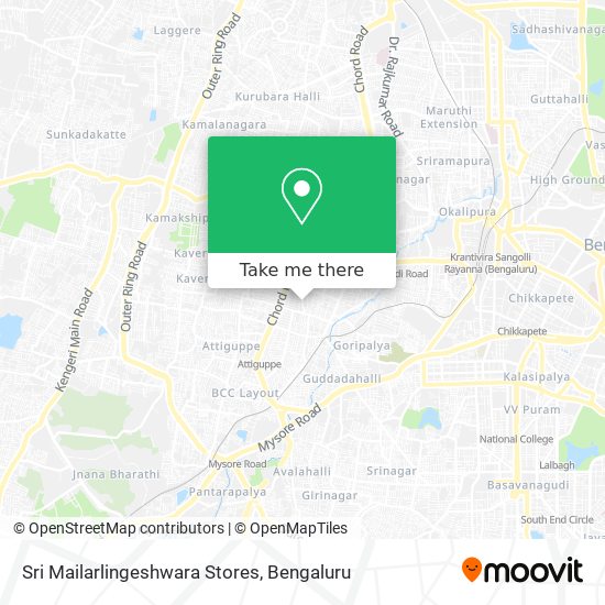 Sri Mailarlingeshwara Stores map