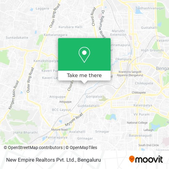 New Empire Realtors Pvt. Ltd. map