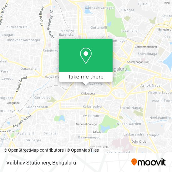 Vaibhav Stationery map