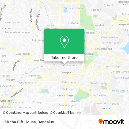 Mutha Gift House map