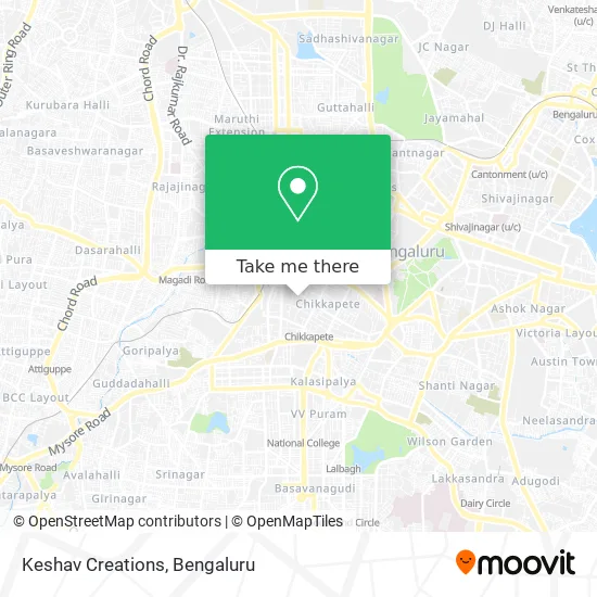 Keshav Creations map
