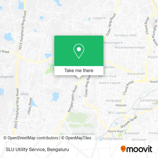 SLU Utility Service map