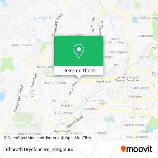 Bharath Drycleaners map