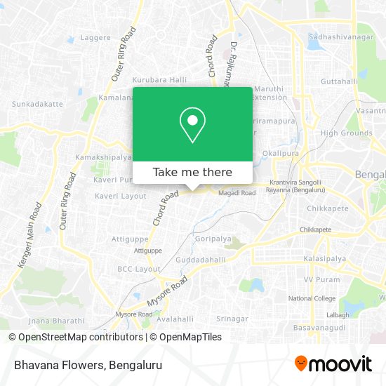 Bhavana Flowers map