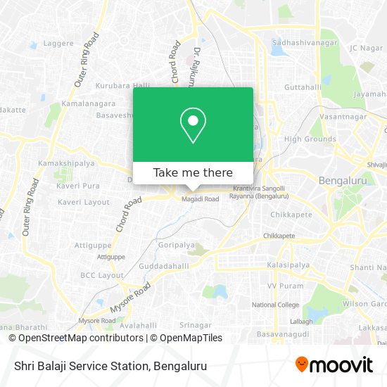 Shri Balaji Service Station map