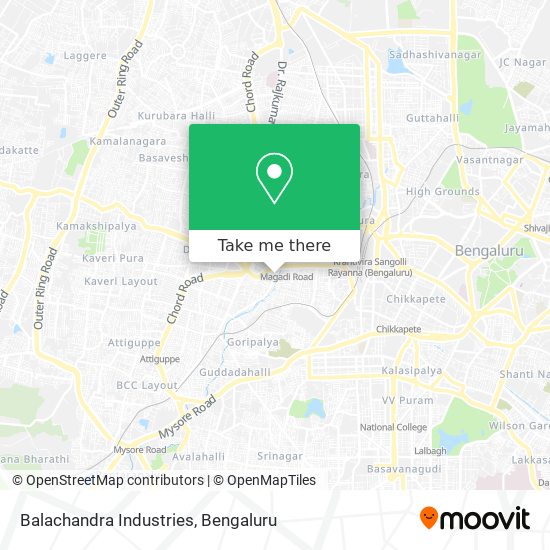 Balachandra Industries map