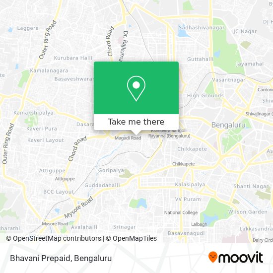 Bhavani Prepaid map