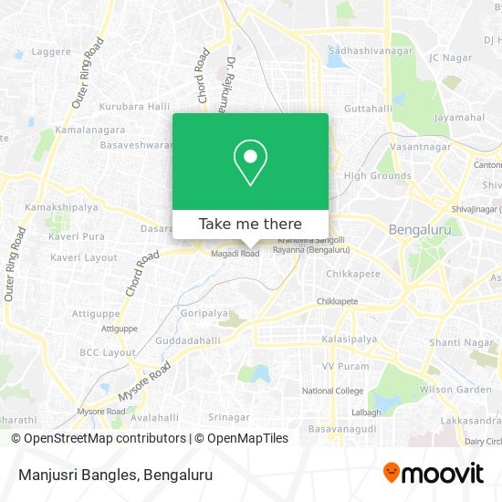 Manjusri Bangles map