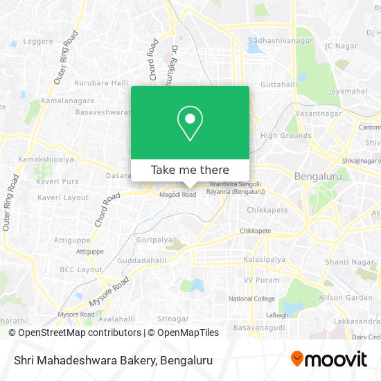 Shri Mahadeshwara Bakery map