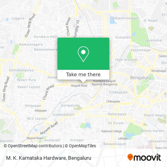M. K. Karnataka Hardware map